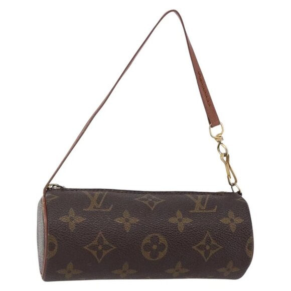LOUIS VUITTON Monogram Papillon Pouch LV Auth - Picture 3 of 16